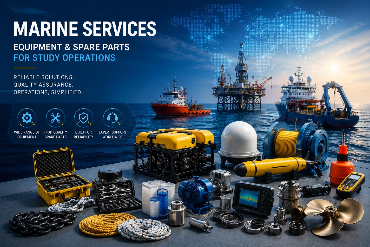 Marine Services - Equipment & Spare Parts
